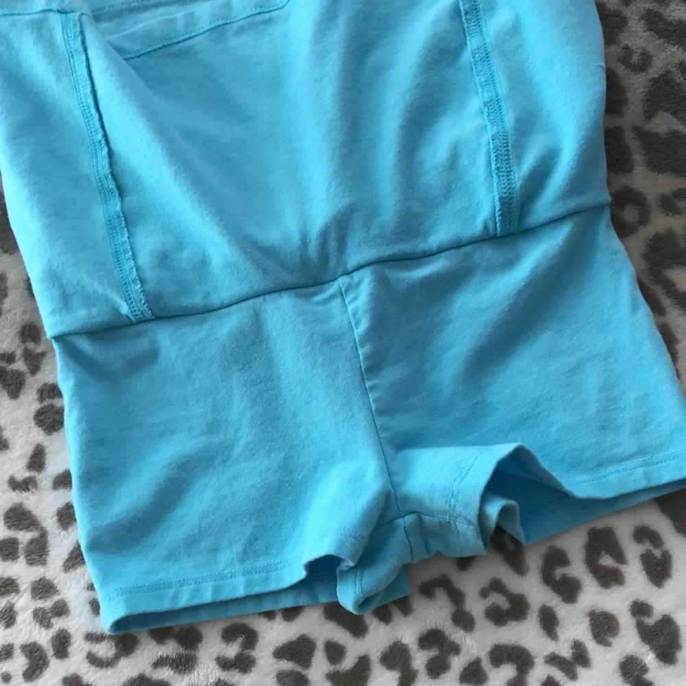 Old Navy Skirt with Built in Shorts in Blue Size X-Small 5